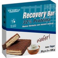 Barrita recovery de yogurt WEIDER, 3 uds, caja 105 g