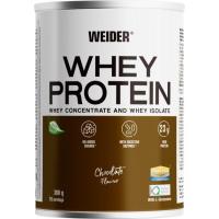 Complemento whey protein chocolate WEIDER, lata 300 g