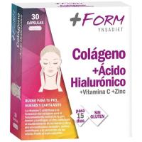 Colágeno + Ácido hialurónico B YNSADIET, caja 30 uds