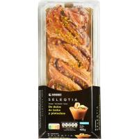 Trenza de dulce de leche con pistachos SELEQTIA, 400 g