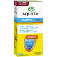 Comprimidos efervescentes Vitamina C + Zinc AQUILEA, caja 28 uds