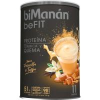 BIMANAN FIT banilla zaporeko proteina irabiakia, lata 330 g