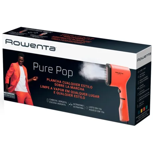 Plancha de vapor vertical, 1300W, 20g/min, Pure pop DR2022 ROWENTA