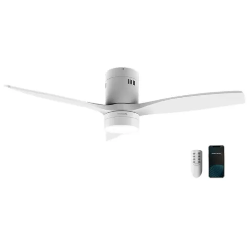 Ventilador de techo, 132 cm, 40W, Energy Silence 5600 White Aqua Connected CECOTEC