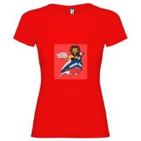 Camiseta mujer roja Kopa 24 Athletic Aurten Bai, talla XL (50 cm/68 cm)