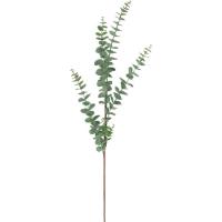 Tallo de eucalipto artificial, color verde, 1 ud