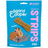 Snack tiras de salmón para perro EDGARD&COOPER, paquete 75 g