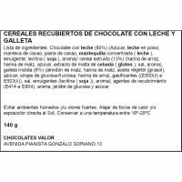 Bolas de chocolate crujiente HUESITOS BALLS, bolsa 140 g