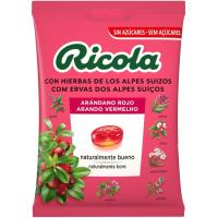 Caramelo de arándanos RICOLA, paquete 70 g