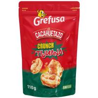Cacahuete crunch tijuana GREFUSA, bolsa 110 g
