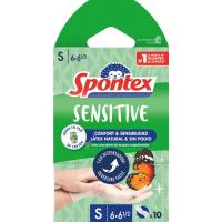 Guante latex Talla P SPONTEX, caja 10 uds