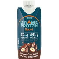 Batido proteico sport de chocolate DINAMIC, brik 330 ml