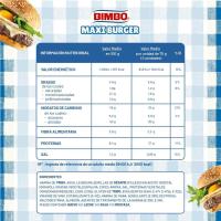 BIMBO maxi burger, 4 ale, 300 g