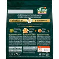Alimento de pollo para gatos esterilizados ULTIMA, paquete 375 g