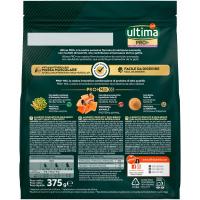 Alimento de salmón gatos esterilizados ULTIMA, paquete 375 g