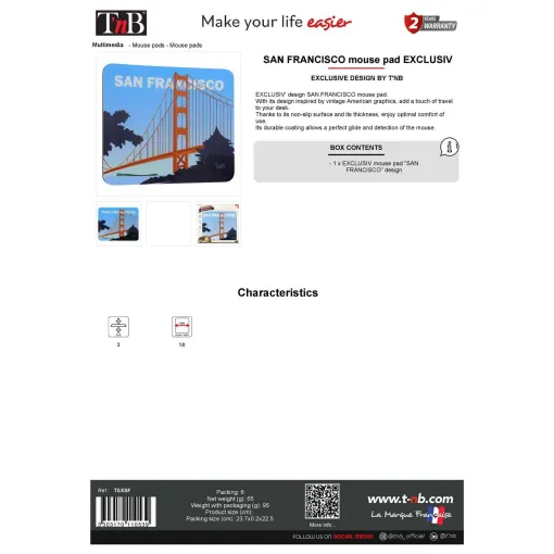 Alfombrilla para ratón Roadtrip Desing TNB