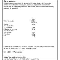 Salsa vegana YBARRA, frasco 300 ml