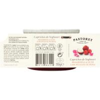 Capricho de frambuesa y lichi PASTORET, tarrina 150 g