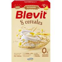 Papilla superfibra 8 cereales BLEVIT, caja 500 g