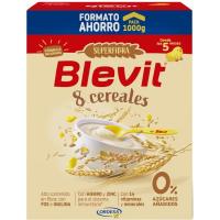 Papilla superfibra 8 cereales BLEVIT, caja 1000 g