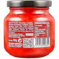 Chutney de pimiento, tomate, cebolla LA V. FÁBRICA, frasco 280 g