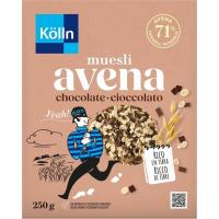 Cereales muesli de chocolate KÖLLN, caja 250 g