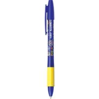 Bolígrafo tinta gel borrable, tinta azul, punta 0,7mm, 2 recambios Illusion BIC