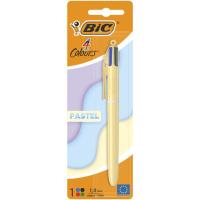 Bolígrafo de 4 colores, punta 1mm, colores exteriores ¿Cuál te llegará? Pastel BIC