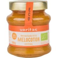 Mermelada de melocotón eco VERITAS, frasco 350 g