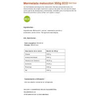 Mermelada de melocotón eco VERITAS, frasco 350 g