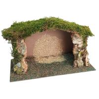 Cueva para Belén Navideño, apta para figuras de 10 cm, 1 ud