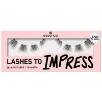 Pestañas artificiales lashes to impress 08 ESSENCE, pack 1 ud