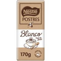Chocolate blanco para postre NESTLÉ, tableta 170 g