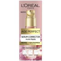 Sérum facial niacinamida L`OREAL AGE PERFECT, dosificador 30 ml