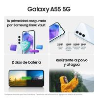 SAMSUNG Galaxy A55 smartphone librea, black, 5G, 8+256 GB