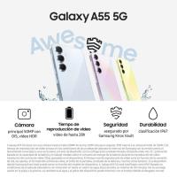 SAMSUNG Galaxy A55 smartphone librea, black, 5G, 8+256 GB