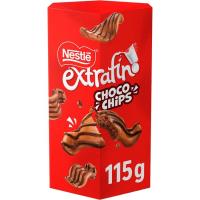 Chocolate extrafino choco chips NESTLÉ, caja 115 g