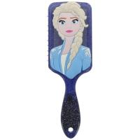 Cepillo de pelo silicona 3D Elsa DISNEY princess, 1 ud