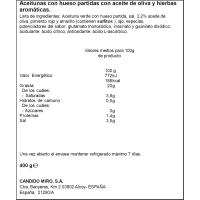 Aceitunas a las finas hierbas SERPIS, frasco 220 g