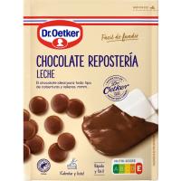 Chocolate negro para repostería DR. OETKER, sobre 150 g