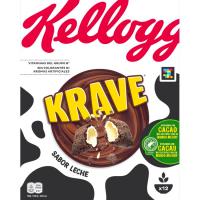 Cereales rellenos sabor leche KRAVE, caja 375 g