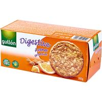 Galleta digestive de avena y naranja GULLÓN, caja 265 g