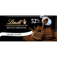 LINDT % 52 txokolate beltza, tableta 100 g