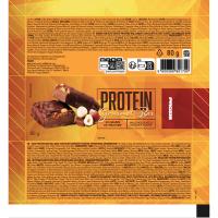 Barrita proteica gourmet de choco y avellana PROZIS, 1 ud, 80 g