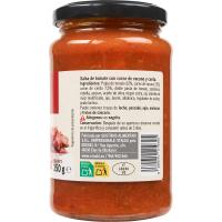 Salsa boloñesa EROSKI, frasco 350 g