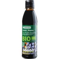 Crema balsámica ecológica EROSKI BIO, botella 250 ml