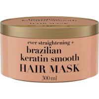 Mascarilla Keratina Brasil OGX, tarro 300 ml