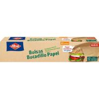 Bolsa de papel para bocadillo 1L ALBAL, caja 20 uds