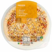 Pizza 3 quesos EROSKI, 1 ud, 330 g