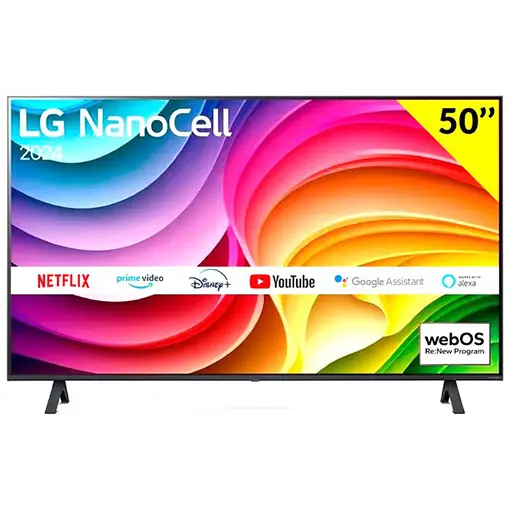 TV Led NanoCell  50" 4K UHD Smart 50NANO82T6B LG